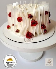 تصویر کیک گل ترند | کد: ZNB-SB5 