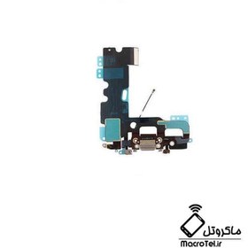 تصویر فلت شارژ و میکروفون آیفون 7G / IPHONE 7 فلت شارژ و میکروفون گوشی آیفون مدل 7 جی