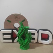 تصویر فیلامنت abs سبز کریسمسی EX3D 