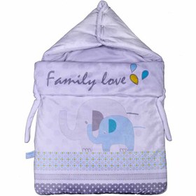 تصویر كیسه خواب زیپ دار FAMILY LOVE BOY رز برن Rose Born Family Love Boy Zippered Sleeping Bag