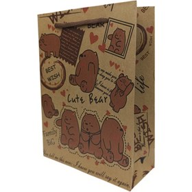 تصویر پاکت هدیه 15*20*5 بسته 6 عددی 