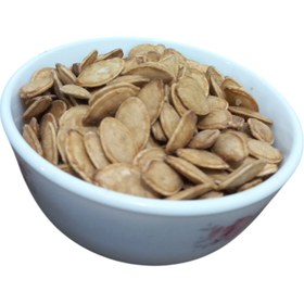 تصویر تخمه کدو دوآتیشه لوکس 