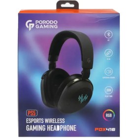 تصویر هدفون بدون سیم گیمینگ پرودو Porodo Gaming Esports Wireless Gaming Headphone PS5 