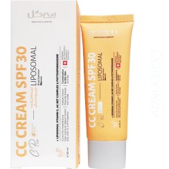 تصویر سی سی کرم رنگی سی گل متعادل کننده چربی پوست SPF30 حجم 40 میلی لیتر Seagull ACN Pro CC Cream For Oily Skin 40 ml