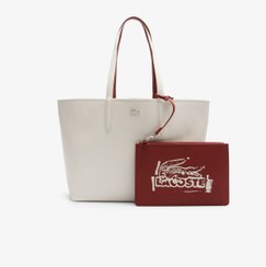 تصویر کیف دو رو زنانه سفید آنا با دوشی‌بند | Lacoste | 940176943 | اورجینال 