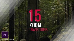 تصویر 15 ترانزیشن زوم کردن تصویر در پریمیر - Zoom Transitions 