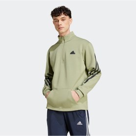 تصویر سویشرت سه خط آینده آیکون برند Adidas Future Icon 3 Stripe Sweatshirt