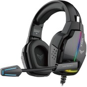 تصویر هدست گیمینگ هیسکا مدل GHR-04 hiska gaming headset ghr 04