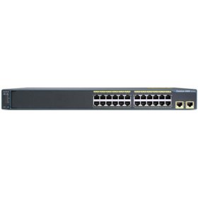 تصویر سوییچ 24 پورت سیسکو WS-C2960-24TT-L Cisco Catalyst WS-C2960-24TT-L 24-Port Switch