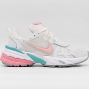 تصویر کتونی نایک وی تو کی سفید صورتی کد 6195 