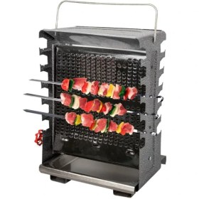 تصویر کباب پز ایستاده گازی نوبل - ۱۲ سیخ دوطرفه Noble gas standing grill