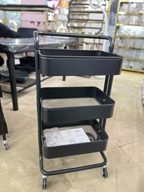 تصویر ترولی ۳ طبقه توری 