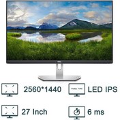 تصویر مانیتور استوک دل 27 اینچ مدل Dell P2722 IPS 