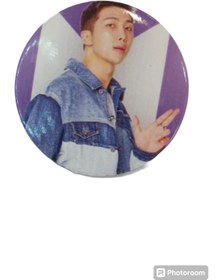 تصویر پیکسل بی تی اس فلزی 