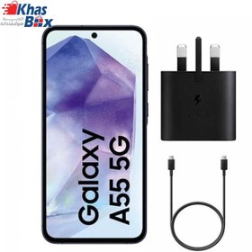 تصویر آداپتور شارژر 25 وات اورجینال سامسونگ SAMSUNG GALAXY A55 Samsung A55 Original Charger + ساخت ویتنام