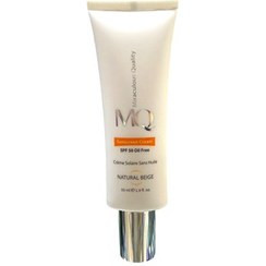 تصویر ضد آفتاب ام کیو رنگی بژ طبیعی 