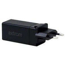 تصویر شارژر دیواری 65 وات اکستروم مدل AXTROM 65W WALL CHARGER AWC65WPQ-W با گارانتی 18 ماه شرکتی - سفید 