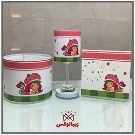 تصویر سبد اسباب بازی و سبد لباسی کودک نوجوان دخترانه توت فرنگی ۲ 