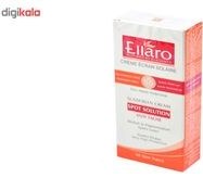 تصویر کرم ضد آفتاب و ضد لک الارو اسپات سولوشن مناسب انواع پوست SPF50 Ellaro Sunscreen Spot solution and Anti tache for all skin type SPF50 Cream 40ml