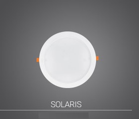 تصویر چراغ پنلی پارس شعاع توس مدل سولاریس ۳۰ وات دایره ای 