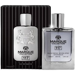 تصویر ادوپرفیوم مردانه مارکویی کالکشن (Marque Collection) مدل Fragrance World Marque Parfums De Marly Pegasus کد 117 حجم 25 میلی لیتر عطر و ادکلن (UNISEX)