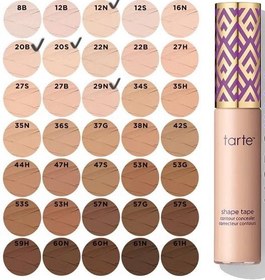 تصویر کانسیلر تارت مدل Shape Tape شماره ۲۹N با ماندگاری ۲۴ ساعت 