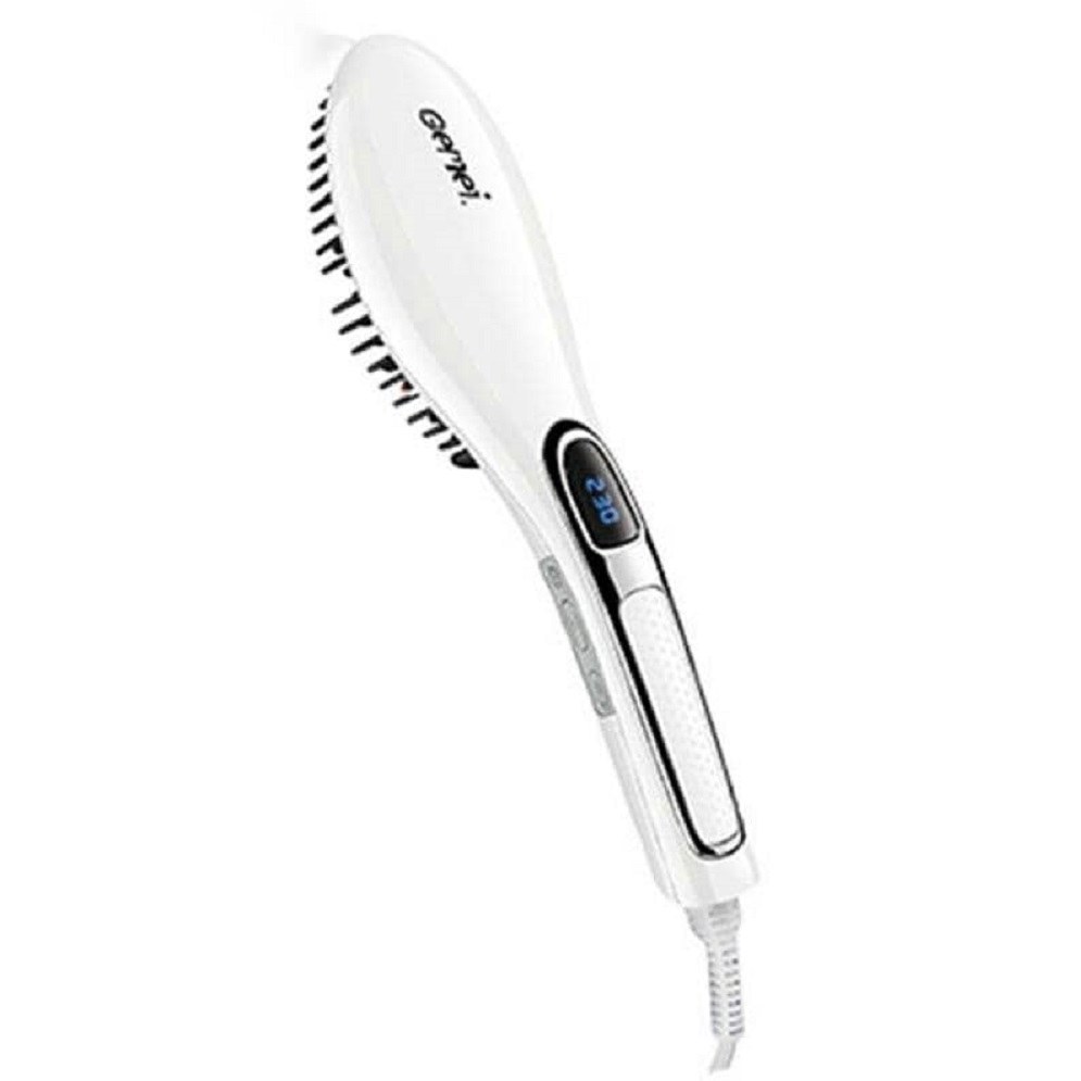 Gemei hair 2025 straightener brush