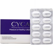 تصویر قرص سیکافارما پلاس بهداشت فارمد لوتوس 10 عددی Behdasht Pharmed Lotus Cyca Pharma Plus 10 tabs