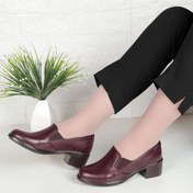 تصویر کفش تمام چرم زنانه کد 663 