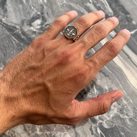 تصویر انگشتر طرح طلا فروهر 