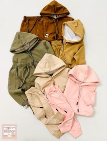 تصویر ست هودی شلوار دورس 1291 