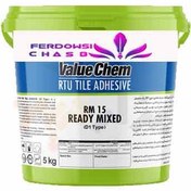 تصویر چسب کاشی خمیری غفاری ولیوکم 5 کیلویی ghaffari value chem 