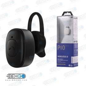 تصویر هندزفری بلوتوث تک گوش دبلیو کی WK Design P10 Wireless Headset 