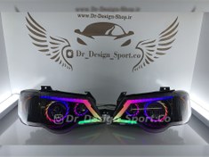 تصویر چراغ جلو اسپرت جمع ساز مدل Tornado مناسب پراید ۱۱۱ و ۱۳۲ 