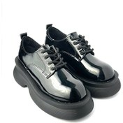 تصویر کفش کالج زنانه لوفر بندی 