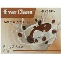 تصویر صابون گلیسیرینه شیر و قهوه اورکلین Ever Clean Milk And Coffee