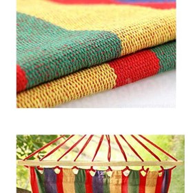 تصویر ننو مسافرتی پارچه ای چوب بلند سایز بزرگ 