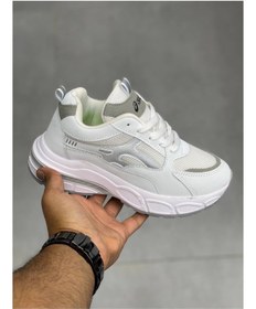 تصویر کتونی اسپرت اسیکس Asics Beige Runner Sneakers