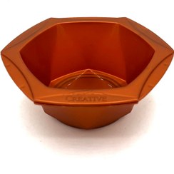 تصویر کاسه رنگ کریتیو 10 رنگ creative - گلبهی 