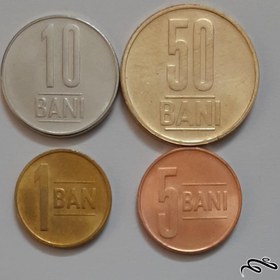 تصویر ست سکه های رومانی 