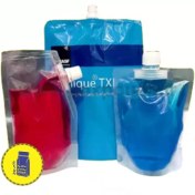 تصویر پاکت شیردار بسته‌ بندی مایعات 