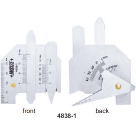 تصویر گیج جوشکاری اینسایز مدل 1-4838 INSIZE 4838-1 welding gage