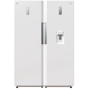 تصویر یخچال و فریزر دوو دوقلو 40 فوت مدل DLR-2030 GW / DLF-2030 MW Himalia refrigerator Omega+