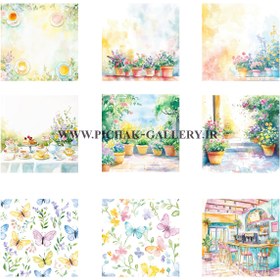 تصویر تمساز باغ پاستلی 2 