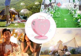 تصویر حباب ساز قلبی گردان 