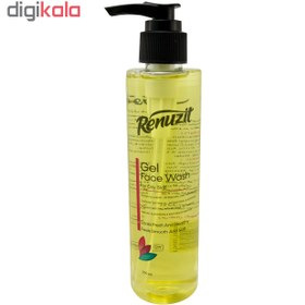 تصویر ژل شستشو صورت رینوزیت مدل Z101 حجم 200 میل Renuzit Face Wash For Oily Skins 200Ml