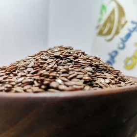 تصویر تخم کتان درجه یک ، تازه، 500گرمی خالص (عطاری و محصولات ارگانیک طراوت) 