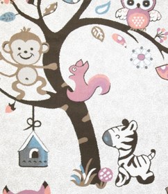 تصویر afrand machine carpet kids zoo design, code 147 