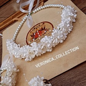 تصویر ست تاج گل ومچبند 