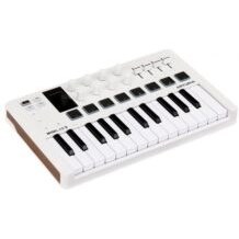 تصویر میدی کنترلر آرتوریا Arturia MiniLab 3 White Arturia MiniLab 3 Compact MIDI Keyboard and Pad Controller (White)